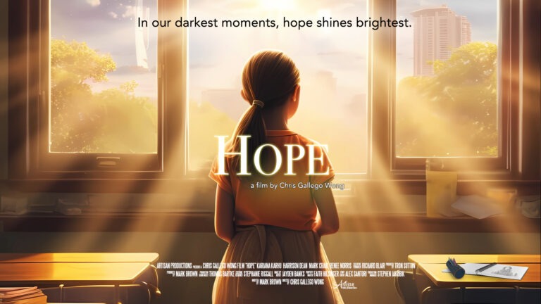 16x9 poster for Hope, directed by CG Wong