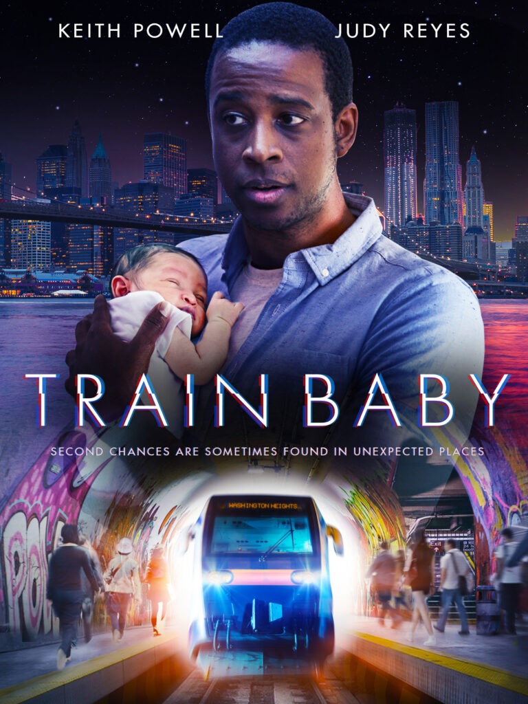 One sheet poster for feature film Train Baby directed by CG Wong